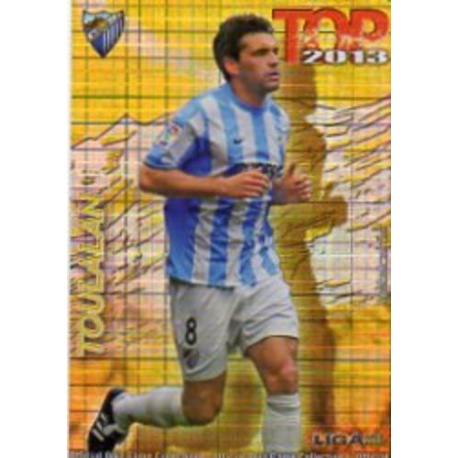 Toulalan Top Cuadros Málaga 589 Las Fichas de la Liga 2013 Official Quiz Game Collection