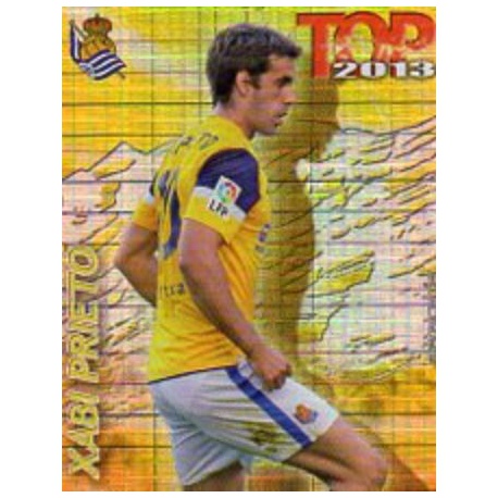 Xabi Prieto Top Cuadros Real Sociedad 601 Las Fichas de la Liga 2013 Official Quiz Game Collection