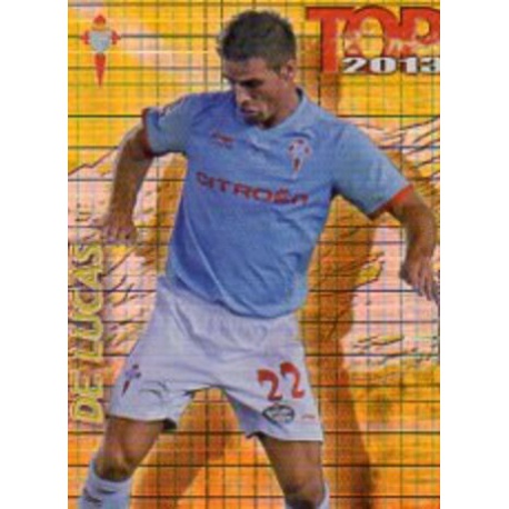 De Lucas Top Cuadros Celta 602 Las Fichas de la Liga 2013 Official Quiz Game Collection