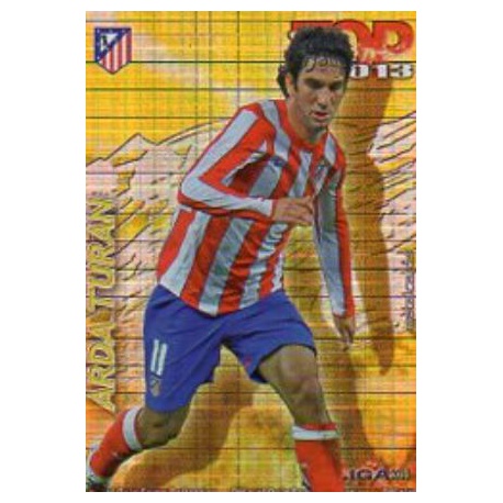 Arda Turan Top Cuadros Atlético Madrid 607 Las Fichas de la Liga 2013 Official Quiz Game Collection