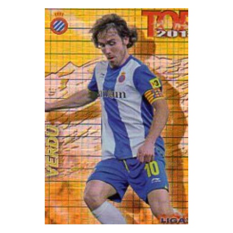 Verdú Top Cuadros Espanyol 611 Las Fichas de la Liga 2013 Official Quiz Game Collection