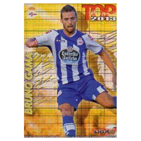 Bruno Gama Top Cuadros Deportivo 612 Las Fichas de la Liga 2013 Official Quiz Game Collection