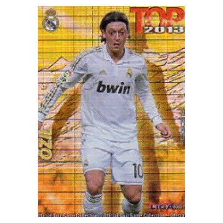 Özil Top Cuadros Real Madrid 613 Las Fichas de la Liga 2013 Official Quiz Game Collection