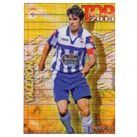 Valerón Top Cuadros Deportivo 616 Las Fichas de la Liga 2013 Official Quiz Game Collection