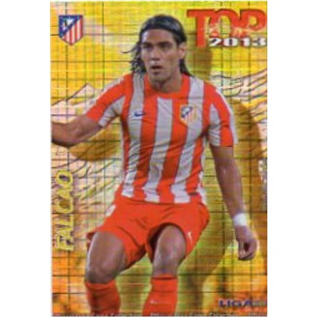 Falcao Top Cuadros Atlético Madrid 625 Las Fichas de la Liga 2013 Official Quiz Game Collection