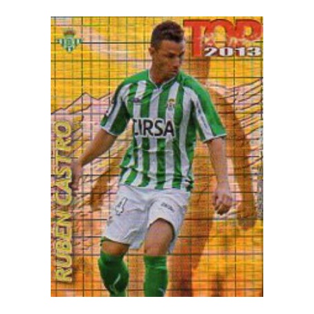 Rubén Castro Top Cuadros Betis 638 Las Fichas de la Liga 2013 Official Quiz Game Collection