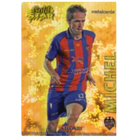 Michel Gold Star Brillo Liso Levante 25 Las Fichas de la Liga 2013 Official Quiz Game Collection