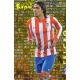 Falcao Gold Star Brillo Letras Atlético Madrid 22 Las Fichas de la Liga 2013 Official Quiz Game Collection