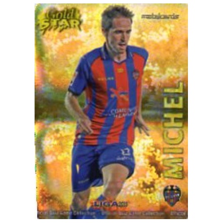 Michel Gold Star Rayas Horizontales Levante 25 Las Fichas de la Liga 2013 Official Quiz Game Collection