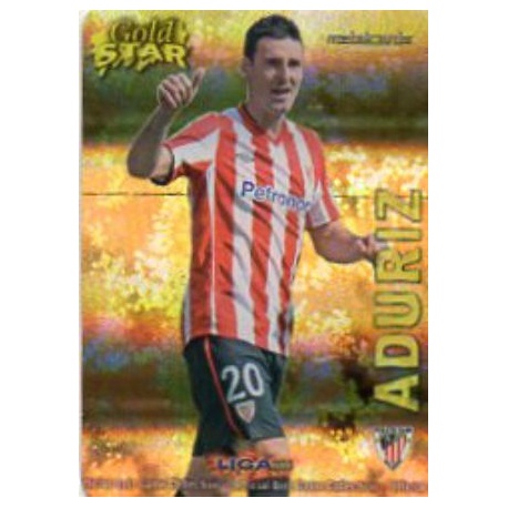 Aduriz Gold Star Rayas Horizontales Athletic Club 33 Las Fichas de la Liga 2013 Official Quiz Game Collection