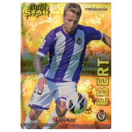 Ebert Gold Star Rayas Horizontales Valladolid 45 Las Fichas de la Liga 2013 Official Quiz Game Collection