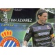 Cristian Álvarez Capitanes Brillo Letras Espanyol 14 Las Fichas de la Liga 2013 Official Quiz Game Collection