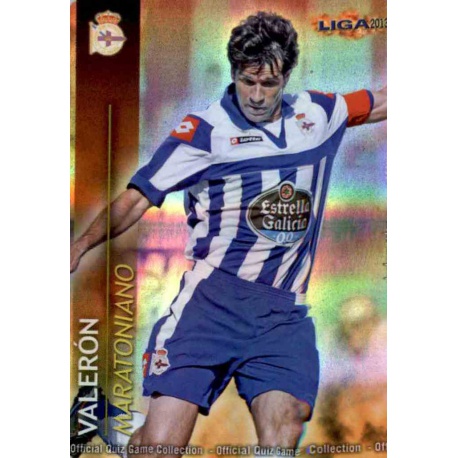 Valerón Maratonianos Rayas Horizontales 8 Las Fichas de la Liga 2013 Official Quiz Game Collection