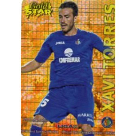 Xavi Torres Gold Star Brillo Cuadros Getafe 34 Las Fichas de la Liga 2013 Official Quiz Game Collection