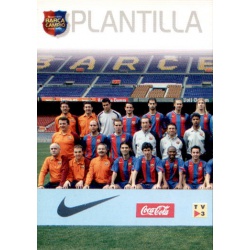 Plantilla 1 Megacracks Barça Campió 2004-05