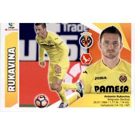 Rukavina Villarreal 6B Ediciones Este 2017-18