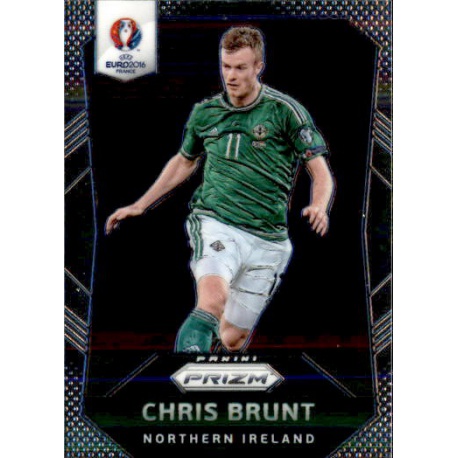 Chris Brunt Northern Ireland 70 Prizm Uefa Euro 2016 France