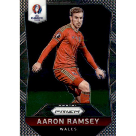 Aaron Ramsey Wales 119 Prizm Uefa Euro 2016 France