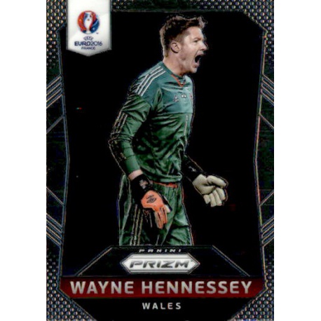 Wayne Hennessey Wales 123 Prizm Uefa Euro 2016 France