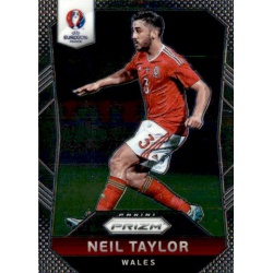 Neil Taylor Wales 125 Prizm Uefa Euro 2016 France