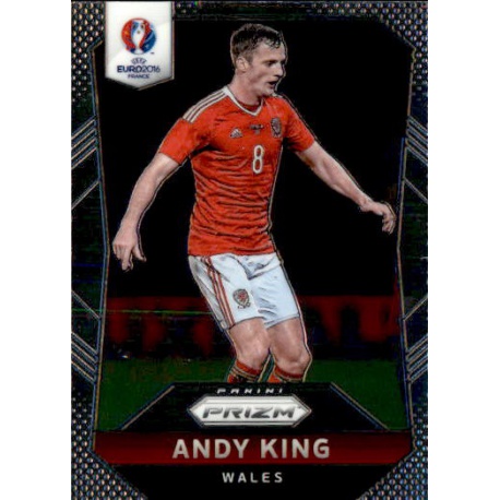 Andy King Wales 127 Prizm Uefa Euro 2016 France