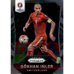 Gokhan Inler Switzerland 148 Prizm Uefa Euro 2016 France