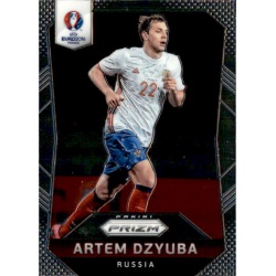 Artem Dzyuba Russia 175 Prizm Uefa Euro 2016 France