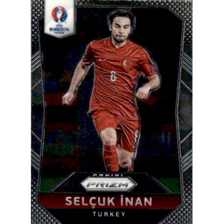 Selcuk Inan Turkey 200 Prizm Uefa Euro 2016 France