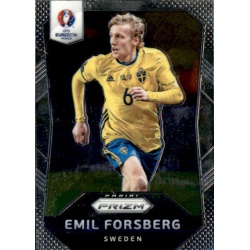 Emil Forsberg Sweden 250 Prizm Uefa Euro 2016 France