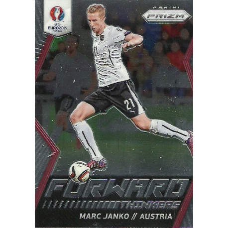 Marc Janko Austria Forward Thinkers FT-14 Prizm Uefa Euro 2016 France