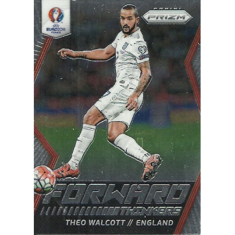 Theo Walcott England Forward Thinkers FT-22 Prizm Uefa Euro 2016 France