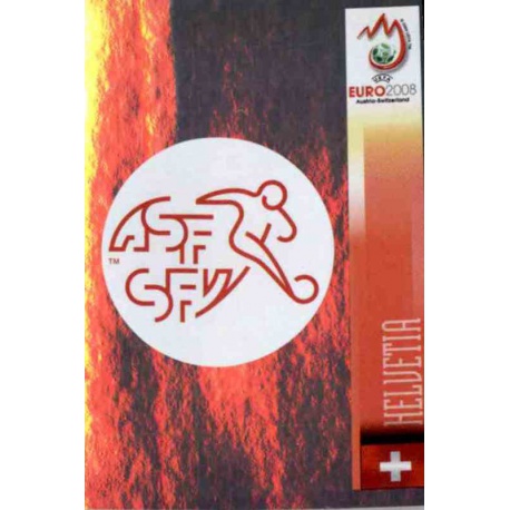 Emblem Switzerland 51 Panini Uefa Euro 2008 Austria Switzerland