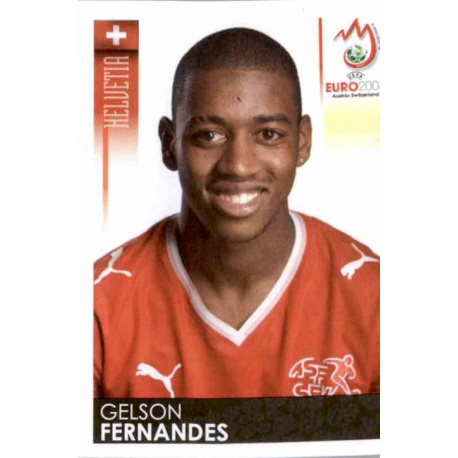 Gelson Fernandes Switzerland 61 Panini Uefa Euro 2008 Austria Switzerland