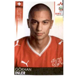 Gökhan Inler Switzerland 63 Panini Uefa Euro 2008 Austria Switzerland