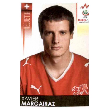 Xavier Margairaz Switzerland 66 Panini Uefa Euro 2008 Austria Switzerland