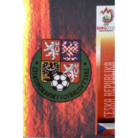 Emblem Czech Republic 77 Panini Uefa Euro 2008 Austria Switzerland