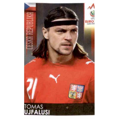 Tomas Ujfalusi Czech Republic 82 Panini Uefa Euro 2008 Austria Switzerland