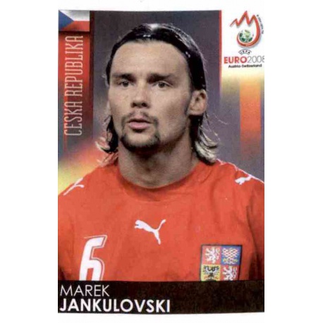 Marek Jankulovski Czech Republic 84 Panini Uefa Euro 2008 Austria Switzerland