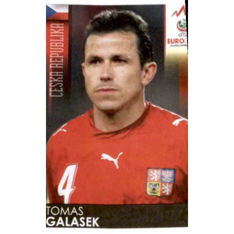 Tomas Galasek Czech Republic 86 Panini Uefa Euro 2008 Austria Switzerland