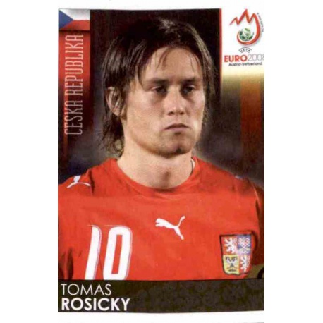 Tomas Rosicky Czech Republic 91 Panini Uefa Euro 2008 Austria Switzerland