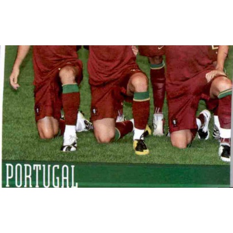 Team Photo 3 Portugal 101 Panini Uefa Euro 2008 Austria Switzerland