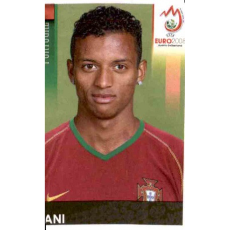 Nani Portugal 117 Panini Uefa Euro 2008 Austria Switzerland