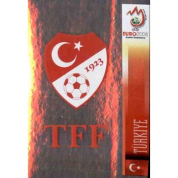 Emblem Turkey 129 Panini Uefa Euro 2008 Austria Switzerland