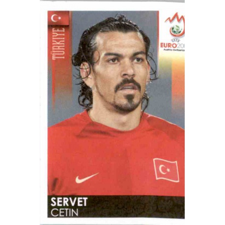 Servet Cetin Turkey 131 Panini Uefa Euro 2008 Austria Switzerland