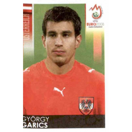 György Garics Austria 161 Panini Uefa Euro 2008 Austria Switzerland