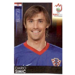 Dario Simic Croatia 184 Panini Uefa Euro 2008 Austria Switzerland