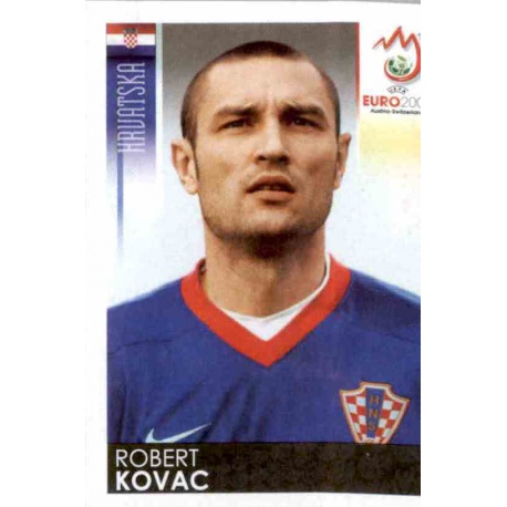 Robert Kovac Croatia 186 Panini Uefa Euro 2008 Austria Switzerland