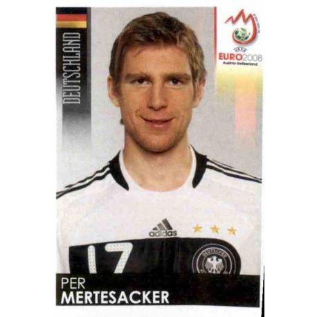 Per Mertesacker Germany 209 Panini Uefa Euro 2008 Austria Switzerland