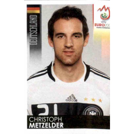 Christoph Metzelder Germany 210 Panini Uefa Euro 2008 Austria Switzerland