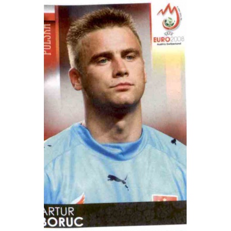 Artur Boruc Poland 234 Panini Uefa Euro 2008 Austria Switzerland